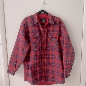 Thunder Vintage Quilted Flannel RARE Faded